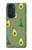 S3285 Avocado Fruit Pattern Hülle Schutzhülle Taschen für Motorola Edge 30 Pro
