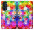 S3292 Colourful Disco Star Hülle Schutzhülle Taschen für Motorola Edge 30 Pro