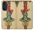 S3377 Tarot Card Hanged Man Hülle Schutzhülle Taschen für Motorola Edge 30 Pro