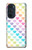 S3499 Colorful Heart Pattern Hülle Schutzhülle Taschen für Motorola Edge 30 Pro