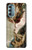 S0179 Michelangelo Creation of Adam Hülle Schutzhülle Taschen für Motorola Moto G Stylus 5G (2022)