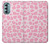 S2213 Pink Leopard Pattern Hülle Schutzhülle Taschen für Motorola Moto G Stylus 5G (2022)