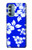 S2244 Hawaiian Hibiscus Blue Pattern Hülle Schutzhülle Taschen für Motorola Moto G Stylus 5G (2022)