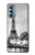 S2350 Old Paris Eiffel Tower Hülle Schutzhülle Taschen für Motorola Moto G Stylus 5G (2022)