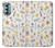 S2354 Pastel Flowers Pattern Hülle Schutzhülle Taschen für Motorola Moto G Stylus 5G (2022)