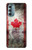 S2490 Canada Maple Leaf Flag Texture Hülle Schutzhülle Taschen für Motorola Moto G Stylus 5G (2022)