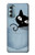 S2641 Pocket Black Cat Hülle Schutzhülle Taschen für Motorola Moto G Stylus 5G (2022)