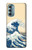 S2790 Hokusai Under The Wave off Kanagawa Hülle Schutzhülle Taschen für Motorola Moto G Stylus 5G (2022)