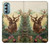 S2841 Vintage Reindeer Christmas Hülle Schutzhülle Taschen für Motorola Moto G Stylus 5G (2022)