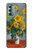 S2937 Claude Monet Bouquet of Sunflowers Hülle Schutzhülle Taschen für Motorola Moto G Stylus 5G (2022)