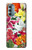 S3205 Retro Art Flowers Hülle Schutzhülle Taschen für Motorola Moto G Stylus 5G (2022)