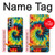 S3459 Tie Dye Hülle Schutzhülle Taschen für Motorola Moto G Stylus 5G (2022)