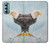 S3843 Bald Eagle On Ice Hülle Schutzhülle Taschen für Motorola Moto G Stylus 5G (2022)