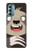 S3855 Sloth Face Cartoon Hülle Schutzhülle Taschen für Motorola Moto G Stylus 5G (2022)