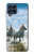 S0250 White Horse Hülle Schutzhülle Taschen für Samsung Galaxy M53