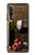 S1316 Grapes Bottle and Glass of Red Wine Hülle Schutzhülle Taschen für Sony Xperia 10 IV