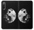 S1372 Moon Yin-Yang Hülle Schutzhülle Taschen für Sony Xperia 10 IV
