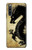 S1482 Black Dragon Painting Hülle Schutzhülle Taschen für Sony Xperia 10 IV