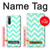 S1723 Mint Chevron Zigzag Hülle Schutzhülle Taschen für Sony Xperia 10 IV