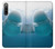 S1801 Beluga Whale Smile Whale Hülle Schutzhülle Taschen für Sony Xperia 10 IV