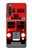 S2058 England British Double Decker Bus Hülle Schutzhülle Taschen für Sony Xperia 10 IV