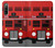 S2058 England British Double Decker Bus Hülle Schutzhülle Taschen für Sony Xperia 10 IV