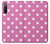 S2358 Pink Polka Dots Hülle Schutzhülle Taschen für Sony Xperia 10 IV