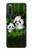 S2441 Panda Family Bamboo Forest Hülle Schutzhülle Taschen für Sony Xperia 10 IV