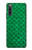 S2704 Green Fish Scale Pattern Graphic Hülle Schutzhülle Taschen für Sony Xperia 10 IV