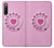 S2847 Pink Retro Rotary Phone Hülle Schutzhülle Taschen für Sony Xperia 10 IV