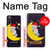 S2849 Cute Sleepy Owl Moon Night Hülle Schutzhülle Taschen für Sony Xperia 10 IV