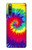 S2884 Tie Dye Swirl Color Hülle Schutzhülle Taschen für Sony Xperia 10 IV