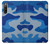 S2958 Army Blue Camo Camouflage Hülle Schutzhülle Taschen für Sony Xperia 10 IV