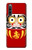 S3045 Japan Good Luck Daruma Doll Hülle Schutzhülle Taschen für Sony Xperia 10 IV