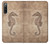 S3214 Seahorse Skeleton Fossil Hülle Schutzhülle Taschen für Sony Xperia 10 IV