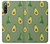 S3285 Avocado Fruit Pattern Hülle Schutzhülle Taschen für Sony Xperia 10 IV