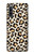 S3374 Fashionable Leopard Seamless Pattern Hülle Schutzhülle Taschen für Sony Xperia 10 IV