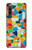 S3391 Abstract Art Mosaic Tiles Graphic Hülle Schutzhülle Taschen für Sony Xperia 10 IV