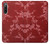 S3817 Red Floral Cherry blossom Pattern Hülle Schutzhülle Taschen für Sony Xperia 10 IV