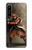 S0796 Japan Red Samurai Hülle Schutzhülle Taschen für Sony Xperia 1 IV