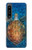 S1249 Blue Sea Turtle Hülle Schutzhülle Taschen für Sony Xperia 1 IV