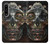 S1685 Steampunk Skull Head Hülle Schutzhülle Taschen für Sony Xperia 1 IV