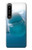 S1801 Beluga Whale Smile Whale Hülle Schutzhülle Taschen für Sony Xperia 1 IV