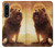 S1957 Lion Aslan Hülle Schutzhülle Taschen für Sony Xperia 1 IV