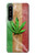 S2109 Marijuana Rasta Flag Hülle Schutzhülle Taschen für Sony Xperia 1 IV