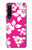 S2246 Hawaiian Hibiscus Pink Pattern Hülle Schutzhülle Taschen für Sony Xperia 1 IV