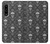S2371 Skull Vintage Monochrome Pattern Hülle Schutzhülle Taschen für Sony Xperia 1 IV