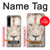 S2399 White Lion Face Hülle Schutzhülle Taschen für Sony Xperia 1 IV