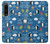 S2572 Marine Penguin Pattern Hülle Schutzhülle Taschen für Sony Xperia 1 IV