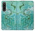 S2653 Dragon Green Turquoise Stone Graphic Hülle Schutzhülle Taschen für Sony Xperia 1 IV